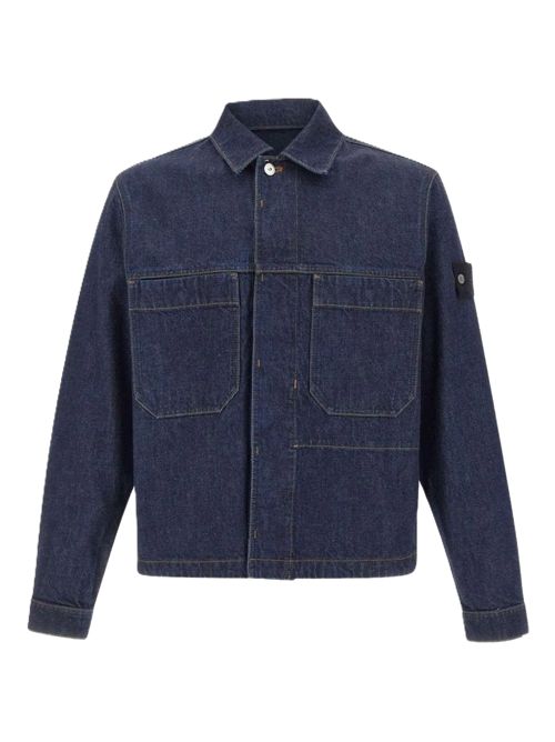 Overshirt in Indigo Denim 'Denim Research' STONE ISLAND Stone Island | K2S15Q100027S00J7VJ201